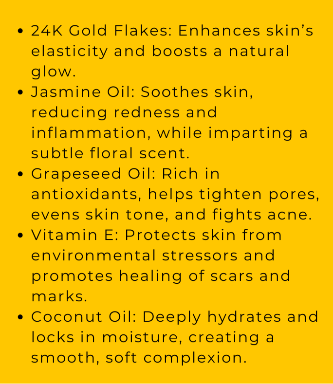 24K Gold Organic Face & Body Oil Serum - Mehr Skincare