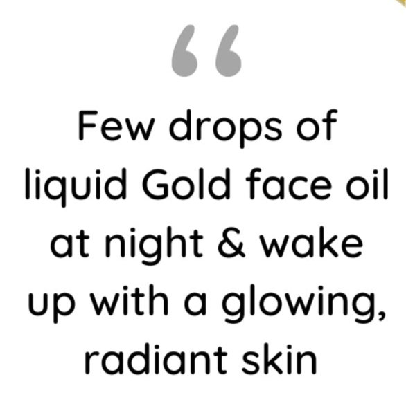 24K Gold Organic Face & Body Oil Serum - Mehr Skincare