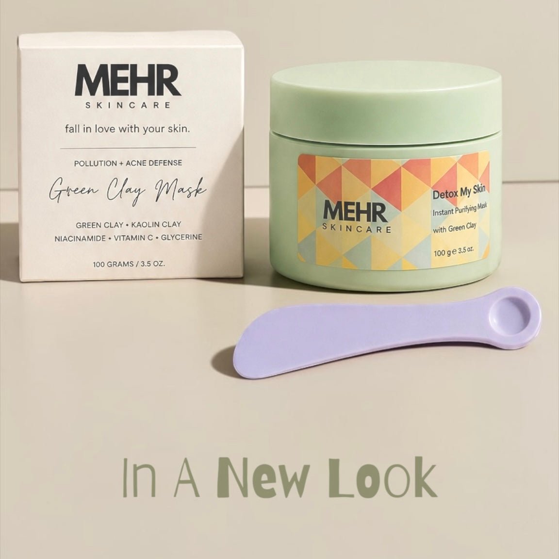 Detox Green Clay Mask - Mehr Skincare