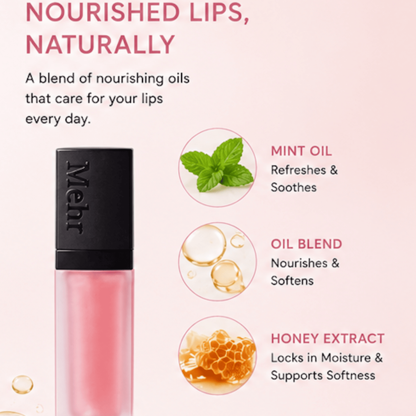 Mint Lip Oil - Mehr Skincare