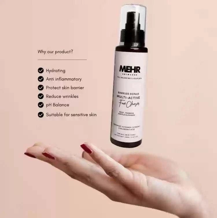 Mehr Skincare’s Barrier Repair Multi - Active Face Cleanser - Mehr Skincare