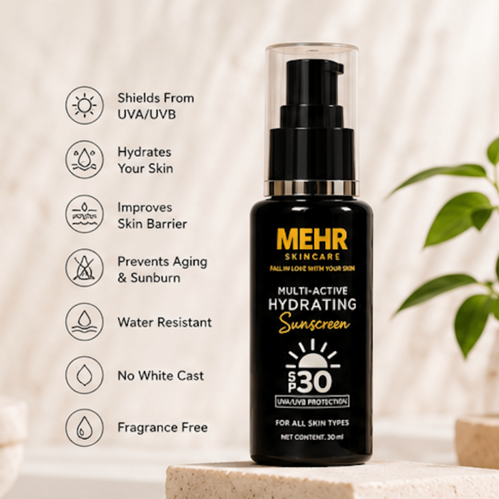 Hydrating Sunscreen SPF 30 - Mehr Skincare
