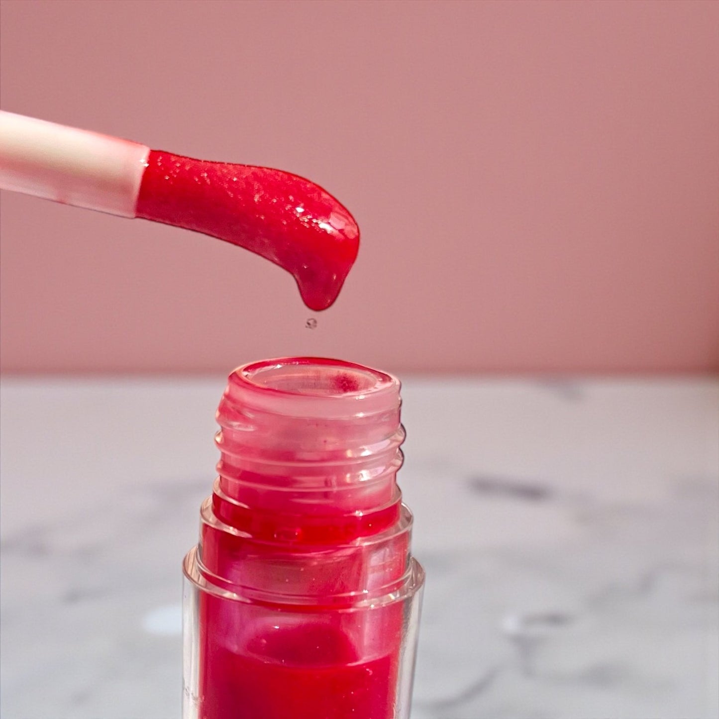 Red Shimmer Lip Gloss - Mehr Skincare