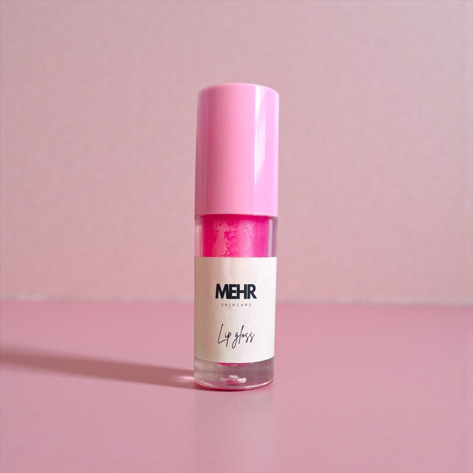 Pink Shimmer Lip Gloss - Mehr Skincare
